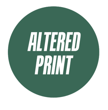 Altered Print Logo - Green 1